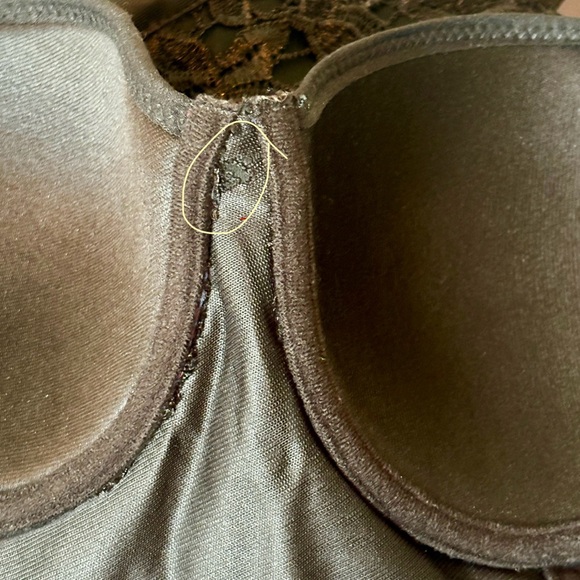 Bustier-Papaya Eyelet Bustier, NWT - Picture 10 of 13